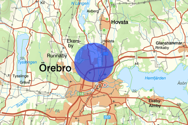 Boglundsängen 05 april 13.12, Rattfylleri, Örebro