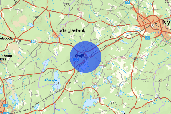 Örsjö 05 april 15.00, Trafikolycka, Nybro