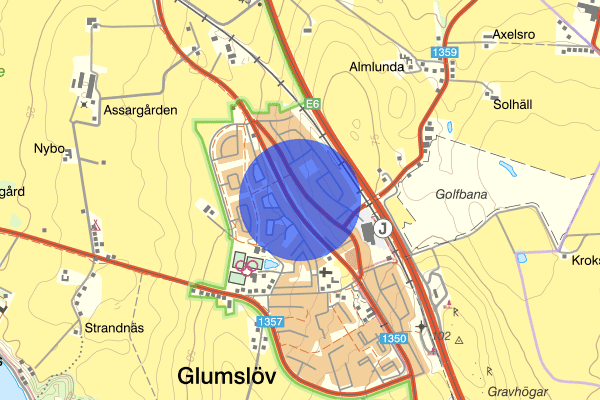 Glumslövsvägen 05 april 16.21, Trafikolycka, Landskrona
