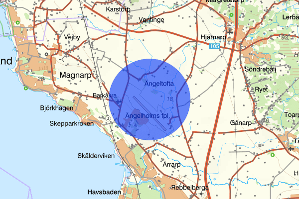 Ängelholm-Helsingborg Airport 05 april 20.15, Misshandel, Ängelholm
