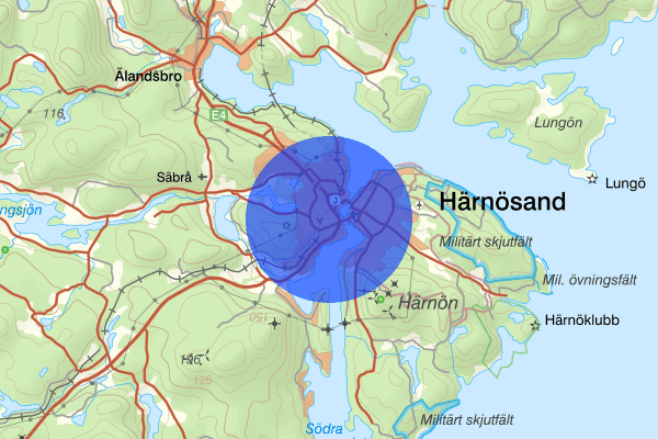 Gådeåstaden 06 april 09.54, Brand, Härnösand
