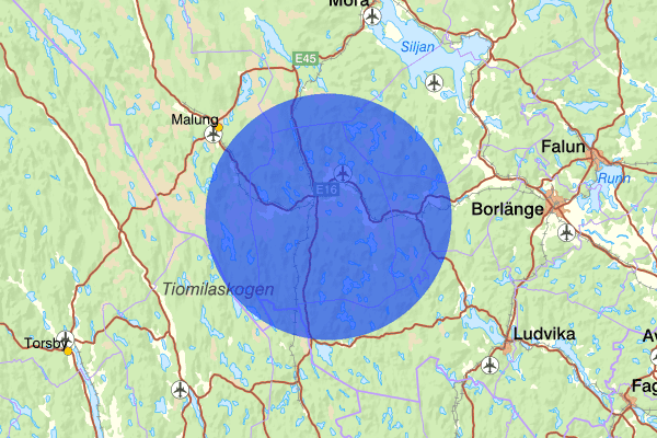  06 april 14.13, Trafikolycka, Vansbro