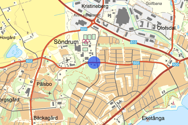 Söndrumsskolan 07 april 07.00, Sammanfattning kväll och natt, Hallands län