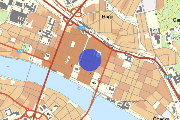 Vasaplan 08 april 14.17, Olaga hot, Umeå