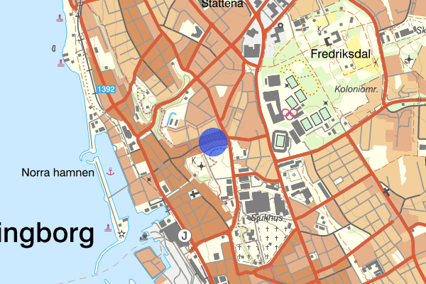 Nedre Långvinkelsgatan 08 april 17.51, Trafikolycka, Helsingborg