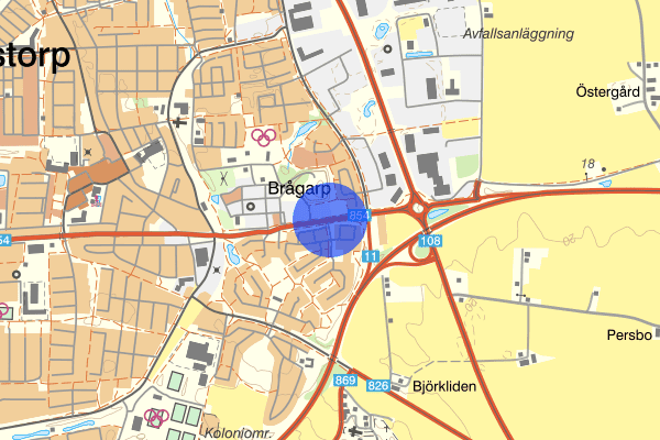 Dalbyvägen 09 april 12.22, Trafikolycka, Staffanstorp