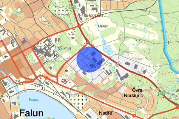 Bataljonsvägen 09 april 11.04, Försvunnen person, Falun