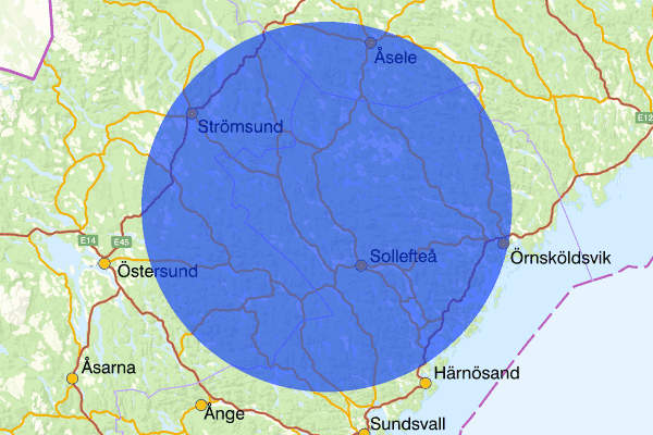  09 april 14.18, Brand, Sollefteå