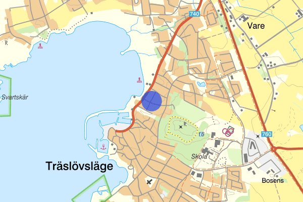 Sandgatan 09 april 14.47, Trafikolycka, Falkenberg