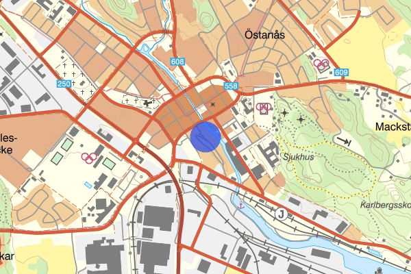 Östra Långgatan 09 april 15.01, Trafikolycka, smitning från, Köping