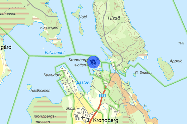 Kronobergs slottsruin 10 april 06.56, Trafikolycka, Alvesta