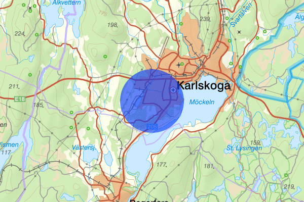 Fisksjön 10 april 16.13, Rattfylleri, Karlskoga