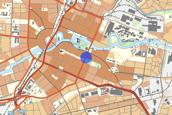 Trädgårdsgatan 10 april 16.01, Trafikolycka, Örebro