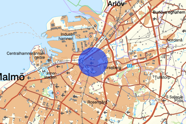 Kirsebergsstaden 10 april 14.58, Trafikolycka, smitning från, Malmö