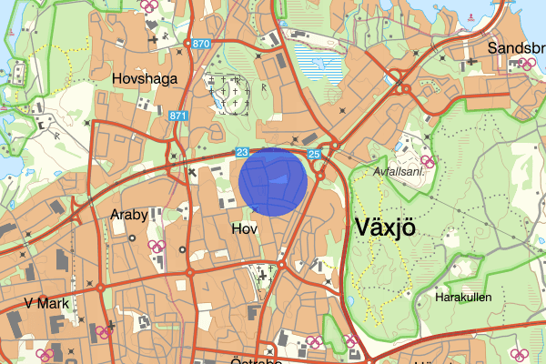 Klavérvägen 10 april 20.29, Försvunnen person, Växjö