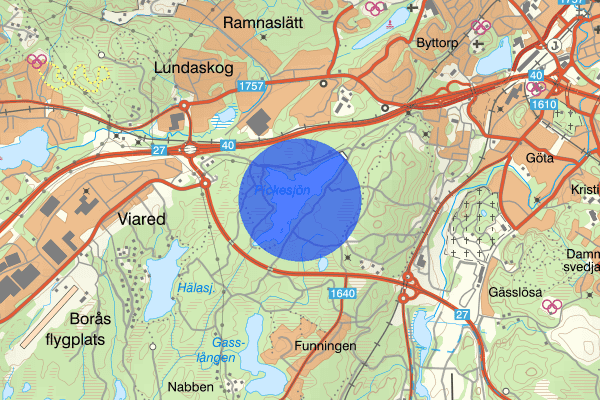 Pickesjön 11 april 10.14, Övrigt, Borås