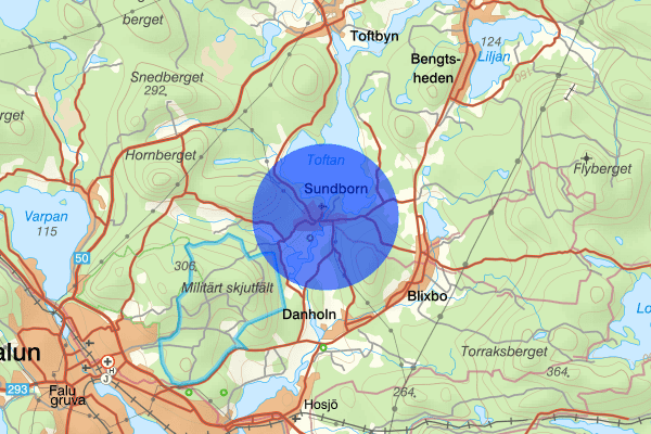 Sundborn 11 april 13.58, Trafikolycka, Falun