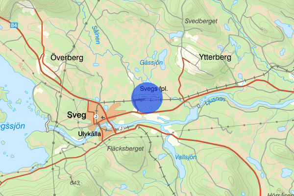 Härjedalen Sveg Airport 12 april 08.11, Sammanfattning natt, Jämtlands län