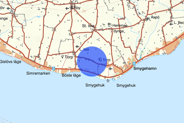 Tånevägen 12 april 11.45, Trafikolycka, Trelleborg