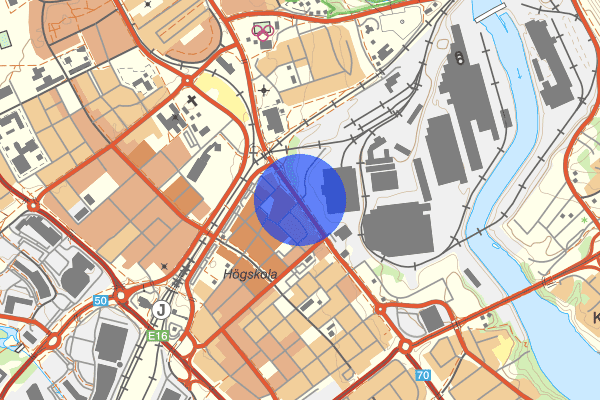 Siljansvägen 12 april 14.17, Brand, Borlänge