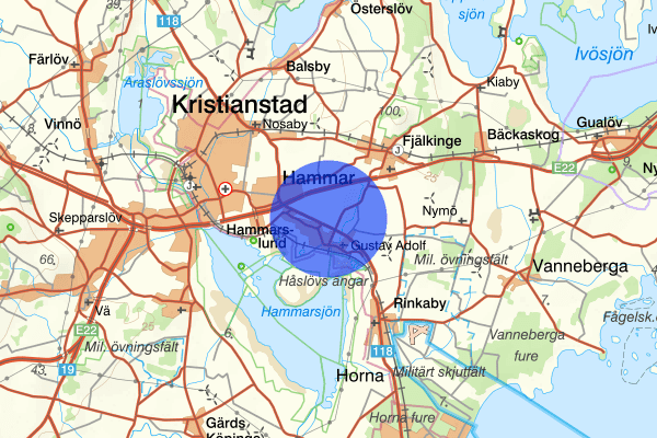 Håslöv 14 april 18.57, Rattfylleri, Trelleborg