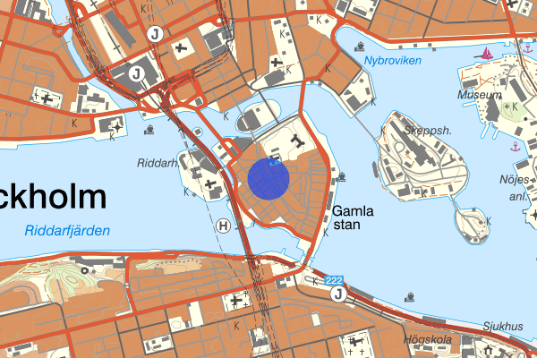 Västerlånggatan 14 april 19.53, Misshandel, Stockholm