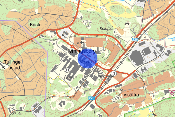 Hälsovägen 14 april 23.51, Narkotikabrott, Huddinge