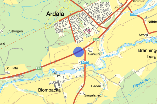 Hagalund väg E20 15 april 16.43, Trafikolycka, Skara