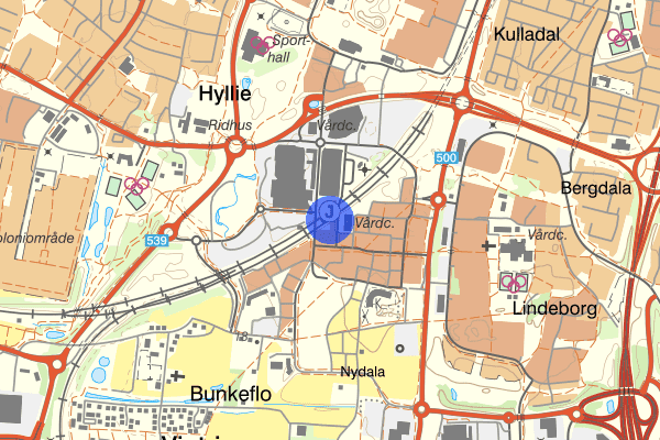 Hyllie stationstorg 16 april 00.41, Inbrott, försök, Malmö