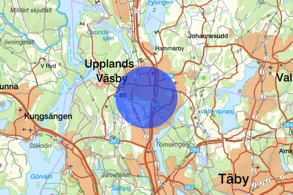 Smedby 16 april 15.23, Arbetsplatsolycka, Upplands Väsby
