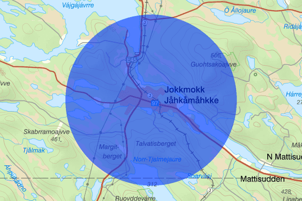 Jokkmokk 17 april 05.22, Brand, Jokkmokk