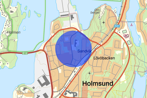 Sandviksvägen 17 april 14.12, Olovlig körning, Umeå