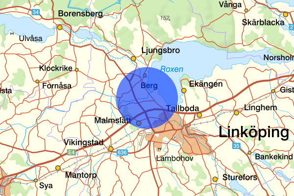 Kaga 17 april 18.29, Trafikolycka, singel, Linköping