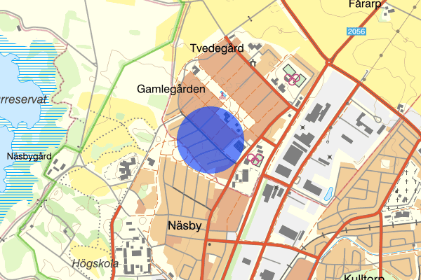 Bataljonsvägen 18 april 22.14, Misshandel, grov, Kristianstad