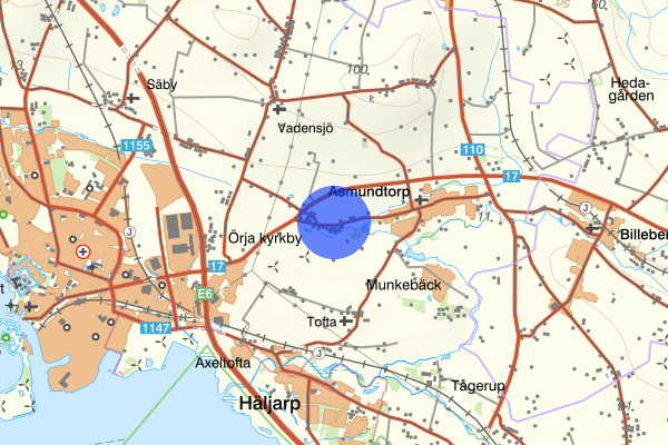 Kustvägen 19 april 16.07, Skadegörelse, Höganäs