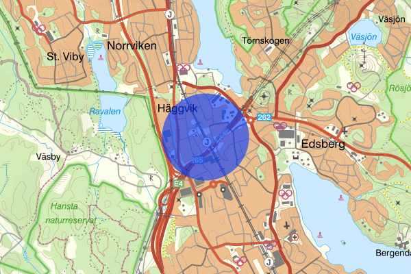 Häggvik 20 april 08.40, Djur, Sollentuna