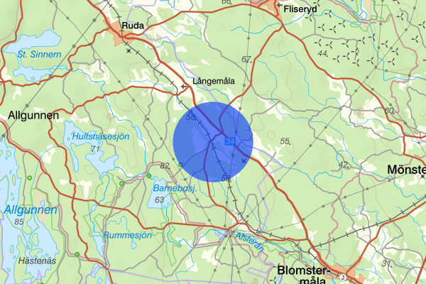 Värlebo 20 april 17.13, Brand, Högsby