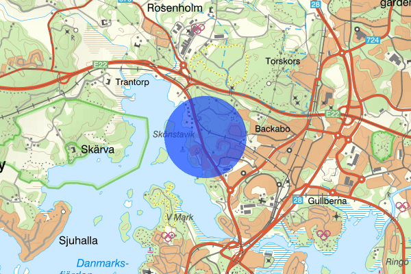 Ronnebyvägen 21 april 00.17, Rattfylleri, Karlshamn