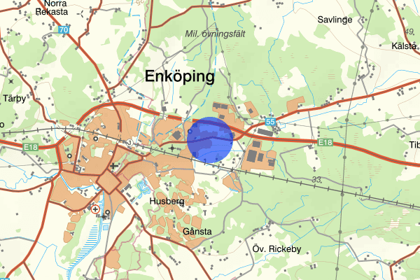 Stockholmsvägen 21 april 08.09, Trafikolycka, personskada, Håbo