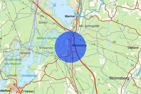 Mehedeby 21 april 15.04, Trafikolycka, Tierp