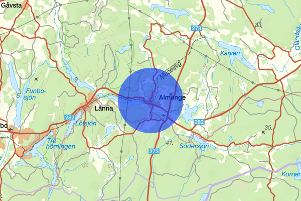 Almunge 21 april 18.42, Stöld/inbrott, Uppsala