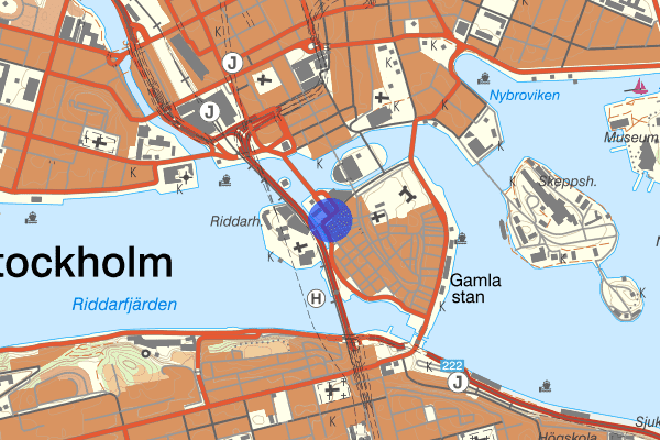 Riddarhustorget 22 april 14.53, Trafikolycka, Stockholm