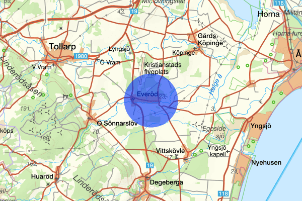 Everöd 23 april 00.37, Mord/dråp, försök, Kristianstad