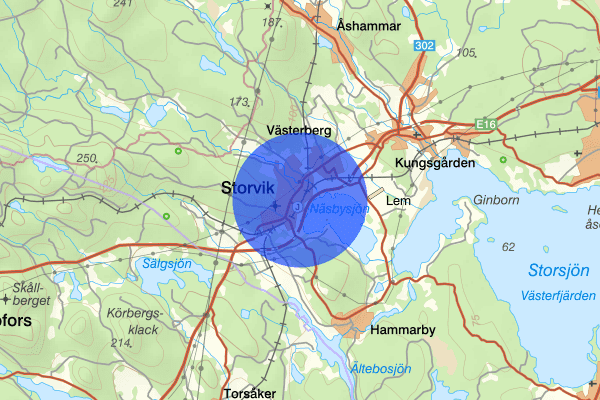 Storvik 23 april 08.47, Brand, Sandviken