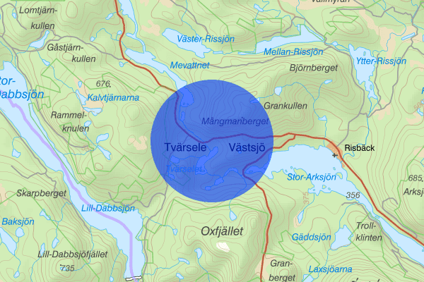 Tvärsele 23 april 18.01, Fjällräddning, Dorotea