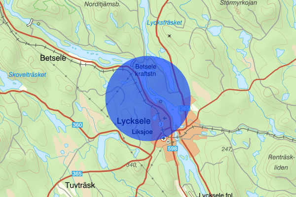 Lugnet 24 april 14.38, Trafikkontroll, Lycksele