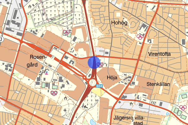 Trafikplats Rosengård 25 april 00.24, Trafikolycka, Malmö