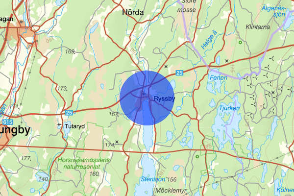 Ryssby 25 april 10.24, Trafikolycka, Ljungby