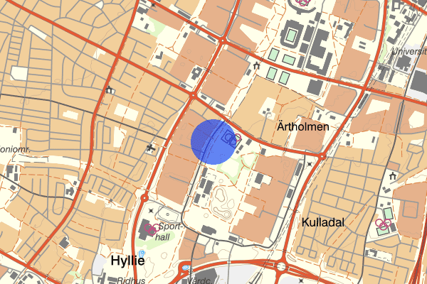 Hyllievångsvägen 25 april 14.01, Räddningsinsats, Malmö