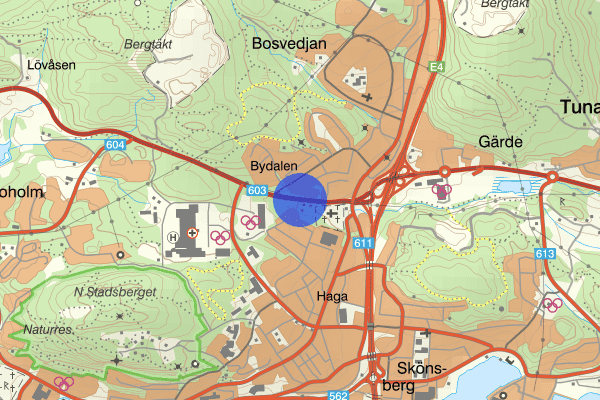 Hulivägen 26 april 11.09, Trafikolycka, Sundsvall